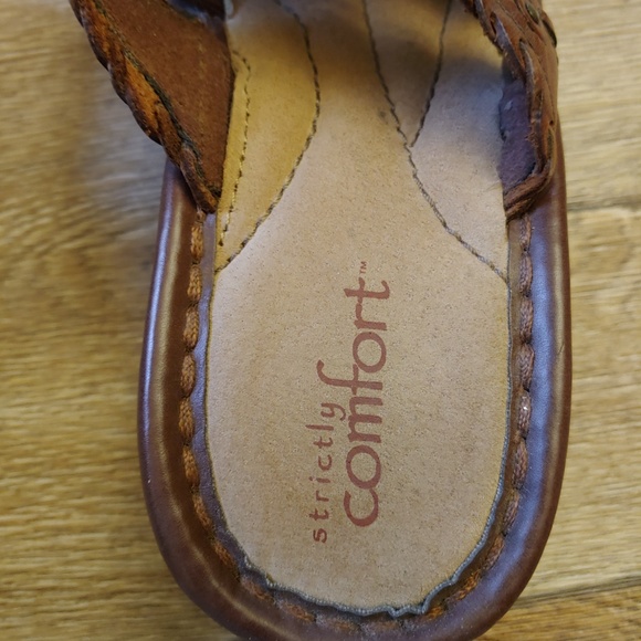 Brown Strictly Comfort Sandals - Picture 6 of 7